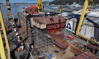 Defensa.comasmar alcanza un 92% de avance estructural en el primer