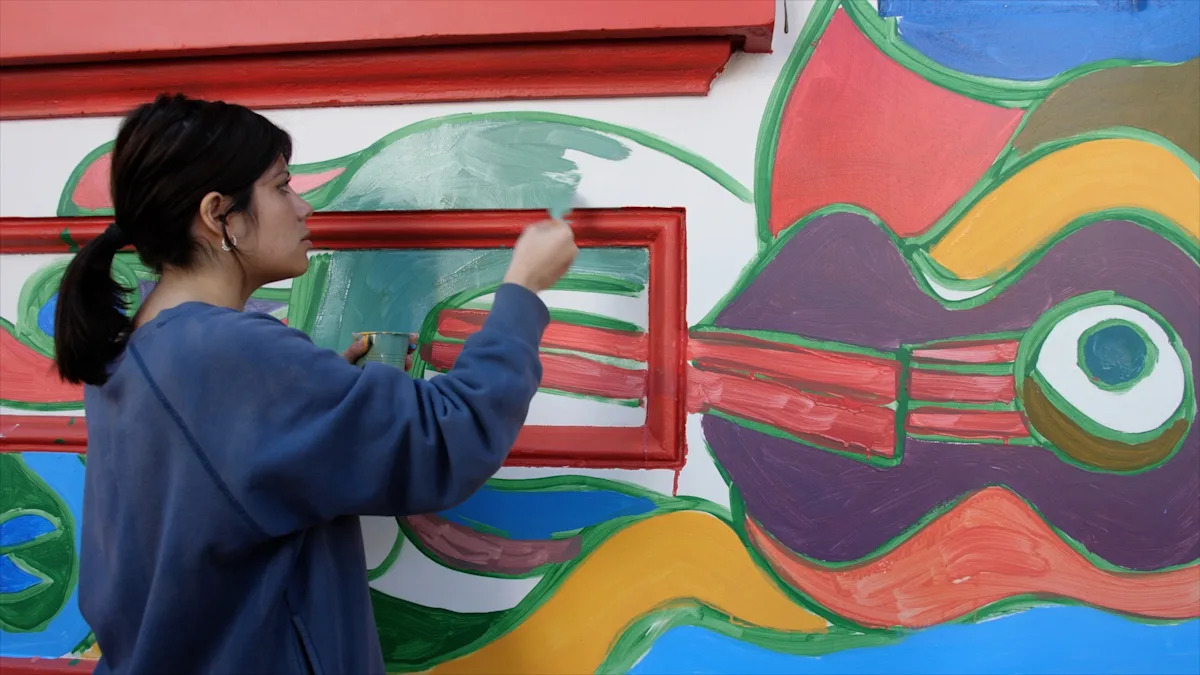 El histórico muralismo político chileno se reactiva para las elecciones