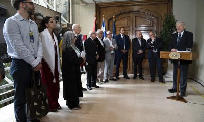 Fotógrafo palestino expone en el congreso de chile para concienciar
