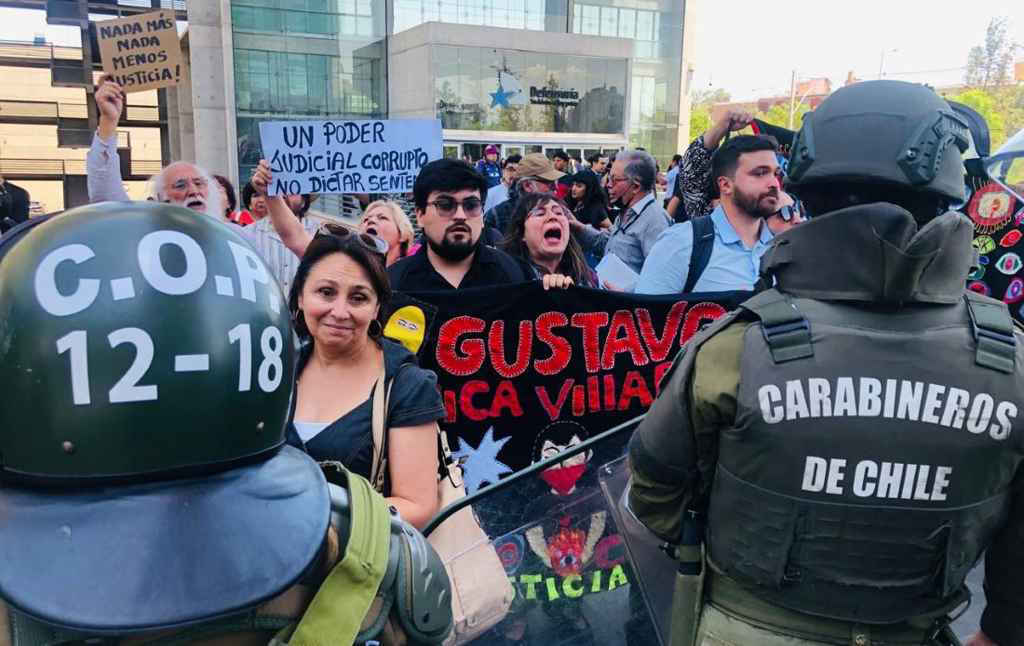 Críticas en chile por absolución de carabinero que cegó a